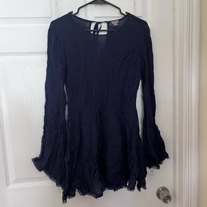 Navy dress (2) - Ecoté.